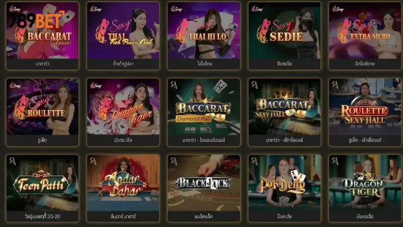 ทำไมต้องเลือกเล่น บาคาร่า 789Bet